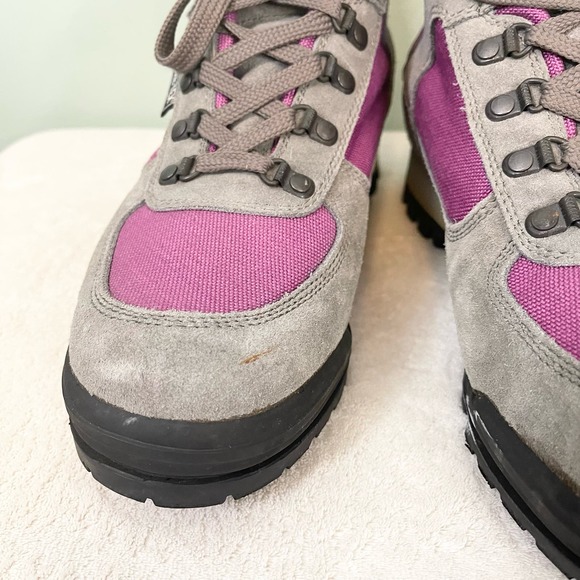 Scarpa Women's Gray Purple Gore Tex Lace Up Hiking Boots Size 40 - Picture 7 of 13
